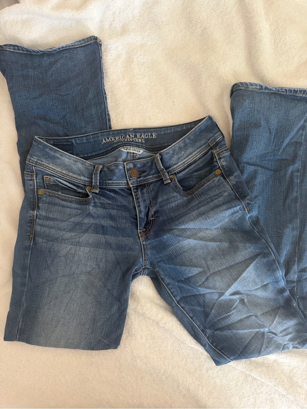 Vintage Low Rise American Eagle Outfitters Women’s Blue Stretch Denim Jeans